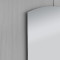 Зеркало настенное Zerix ALIVE MRZ01-450x600 прямоугольное с дугообразным верхом (ZX5641)