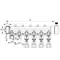 Коллектор распределительный 6-way с фитингом (40x20) PPR Koer K0194.PRO (KP2559)