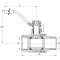 Кран шаровый Waterpro 2" ГШР (WP2902)