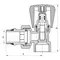 Вентиль 1/2x1/2 "антипротечка" Koer KR.901-Gi (KR0173)