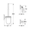 Набор аксессуаров 3 в 1 Grohe Essentials New (40407001)