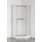 Душевая кабина с низким поддоном Mixxus LINES SCT01-90x90x198-TR CHROME прозрачное стекло 6мм (MI69