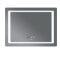 Зеркало Mixxus Style MR03-90x70 (часы, LED-подсветка, антизапотевание) (MI6007)