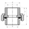 Сгон-американка ВР 50x1.1/2F PPR Koer K0133.PRO (KP0168)