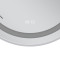Зеркало Mixxus Premium ELLIPSE MV05-80x70-REVERSE WHITE (LED Touch, Anti-fog, димер (3-6kK)) (MP664