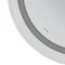Зеркало Mixxus Premium ELLIPSE MV05-80x70-REVERSE WHITE (LED Touch, Anti-fog, димер (3-6kK)) (MP664