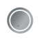 Зеркало Mixxus PLAIN MC02-60-CASE с LED Touch, Anti-fog, димером, рег. яркости, часами (MI6661)