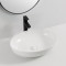 Раковина накладная Mixxus Premium ELLIPSE-0102 515х400х130mm (MP6551)
