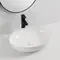 Раковина накладная Mixxus Premium ELLIPSE-0102 515х400х130mm (MP6551)