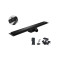 Душевой трап из нержавеющей стали Koer FD08-70x600-Glass Black 70x600мм из стекл. панелью (KR5140)