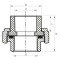 Сгон-американка ВР 40x1.1/4F PPR Koer K0132.PRO (KP0167)
