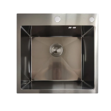 Мойка Mixxus MH5050 Decor Nano-Black из нерж. стали (цвет графит) (MX1929)
