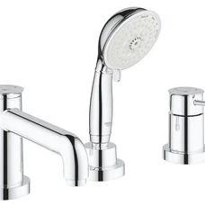 Змішувач на борт ванни на 3 отвори Grohe BauClassic (2511800A)