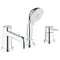 Змішувач на борт ванни на 3 отвори Grohe BauClassic (2511800A)