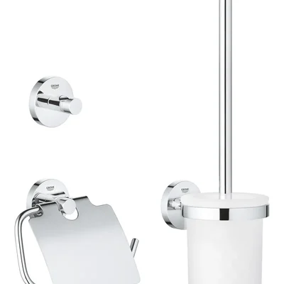 Набор аксессуаров 3 в 1 Grohe Essentials New (40407001)