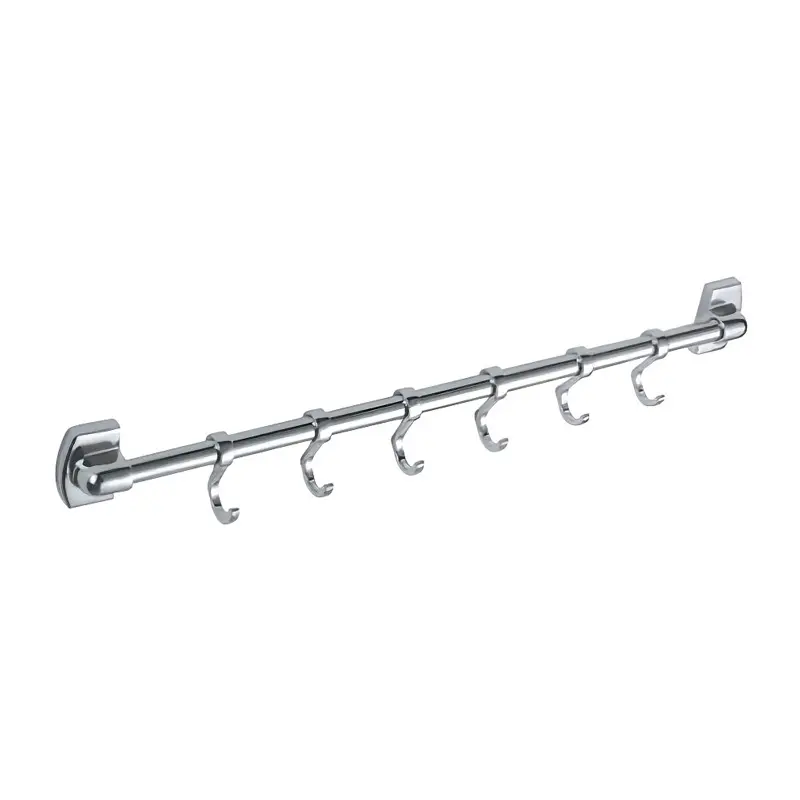 Планка з 6-ма гачками HAIBA HB209-6 (370 мм) (HB0728) Планка з 6-ма гачками HAIBA HB209-6 (370 мм) (HB0728)
