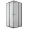 Душевая кабина без поддона Mixxus CUBIC SC01-90x90x185-TR GRAPHITE прозрачное стекло 4мм (MI6907)