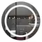 Зеркало Mixxus PLAIN MC02-60-CASE с LED Touch, Anti-fog, димером, рег. яркости, часами (MI6661)