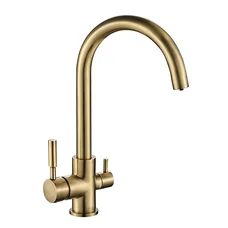 Кухонний змішувач на дві води MIXXUS PREMIUM MAFIN 021 (BRONZE) (MI5932)