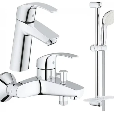 Набор смесителей Grohe Eurosmart M-Size для ванной (123246M)
