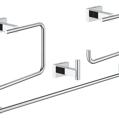 Набор аксессуаров 4 в 1 Grohe Essentials Cube New (40778001)