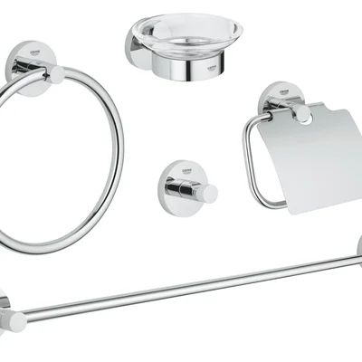 Набір аксесуарів 5 в 1 Grohe Essentials New (40344001)