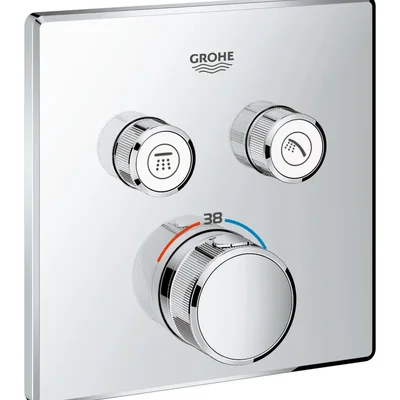 Термостат скрытого монтажа на 2 потребителя Grohe Grohtherm SmartControl (29124000)
