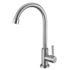Кран для холодной воды Haiba MONO-01.SUS из нержавеющей стали SUS304 (HB9614)