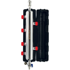 Гидрострелка Koer KR.S1032 4/2 (с воздухоотвод. и дренаж. краном) 1" НР SUS304 (KR2959)