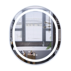 Зеркало Mixxus Premium ELLIPSE MV05-80x70-REVERSE WHITE (LED Touch, Anti-fog, димер (3-6kK)) (MP664