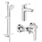 Комплект смесителей для ванной комнаты Grohe Eurosmart New (UA123244M0)