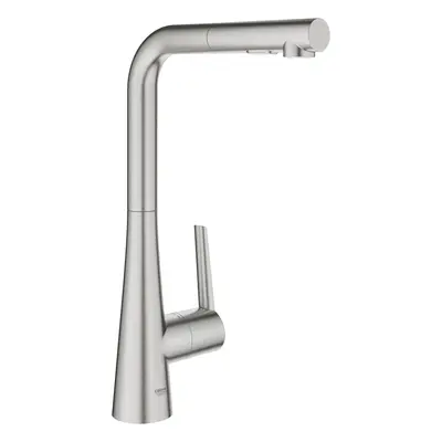 Змішувач для кухні з висувним виливом Grohe Zedra (32553DC2)