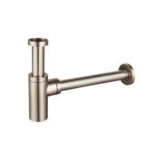 Сифон для умывальника Koer BT-01-02 1 1/4'' (Цвет нерж.) (KR3408)