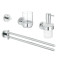 Набір аксесуарів 4 в 1 Grohe Essentials New (40846001)