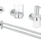 Набір аксесуарів 4 в 1 Grohe Essentials New (40846001)