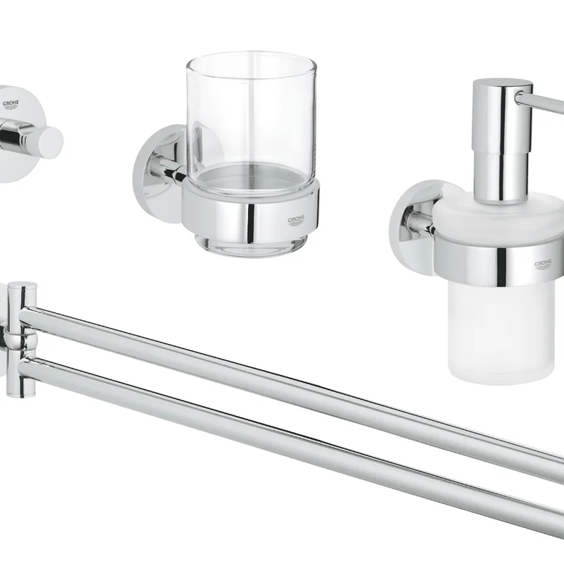 Набір аксесуарів 4 в 1 Grohe Essentials New (40846001)