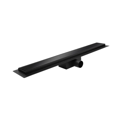 Душевой трап из нержавеющей стали Koer FD08-70x600-Glass Black 70x600мм из стекл. панелью (KR5140)
