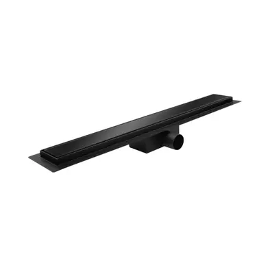 Душевой трап из нержавеющей стали Koer FD08-70x600-Glass Black 70x600мм из стекл. панелью (KR5140)