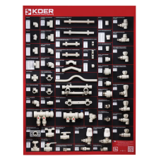 Стенд выставочный Koer PPR (фитинг и трубы)