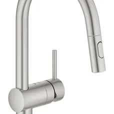 Сенсорний змішувач для кухні з висувним виливом Grohe Minta Touch (31358DC2)