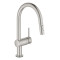 Сенсорний змішувач для кухні з висувним виливом Grohe Minta Touch (31358DC2)