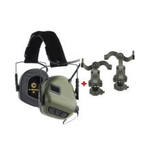 Активные наушники Earmor M31 и крепление на каску ARC/M-LOK, EARMOR