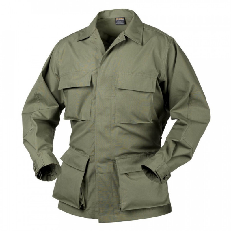 Кітель BDU - Cotton Ripstop, Olive Green, Helikon-Tex