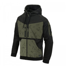 Куртка ROGUE Hoodie (FullZip), 010LA-Black/Desert Night Camo, Helikon-Tex