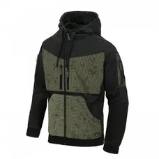 Куртка ROGUE Hoodie (FullZip), 010LA-Black/Desert Night Camo, Helikon-Tex