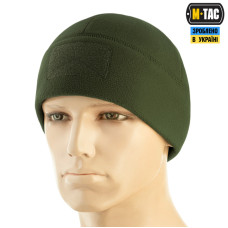 M-Tac шапка Watch Cap Elite фліс (320г/м2) з липучкою Army Olive