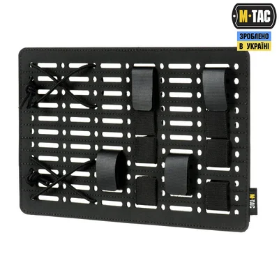 M-Tac вставка модульна MOLLE 27x16.5 Lasser Cut Black