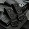 M-Tac крепления c D-кольцом на тактический ремень (2 шт) Black