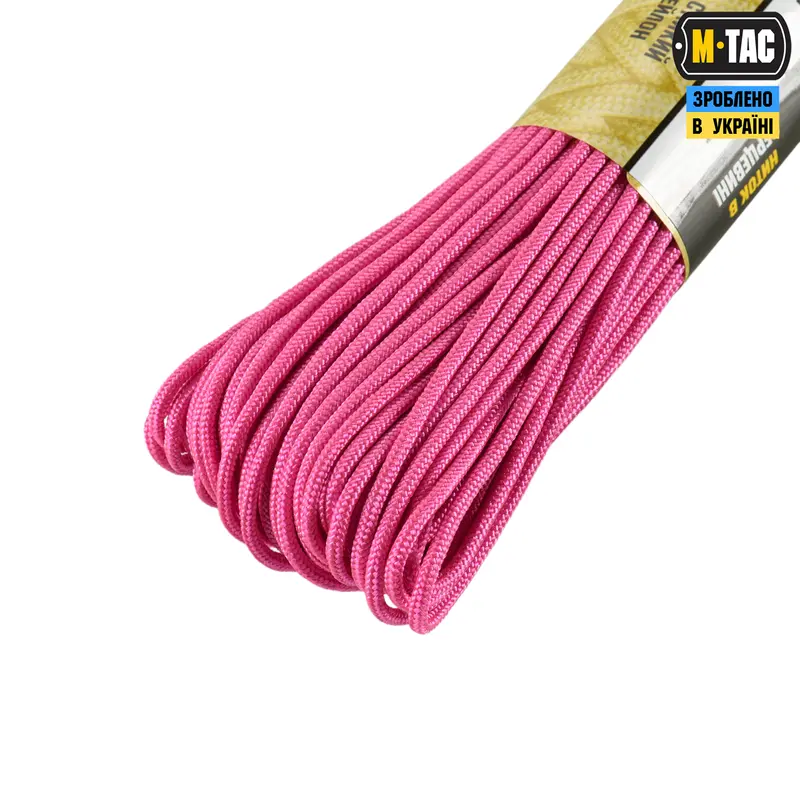 M-Tac паракорд Minicord 30m Neon Pink