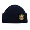 Шапка вязаная флисовая с отворотом НГУ - Navy Blue, Vik-Tailor